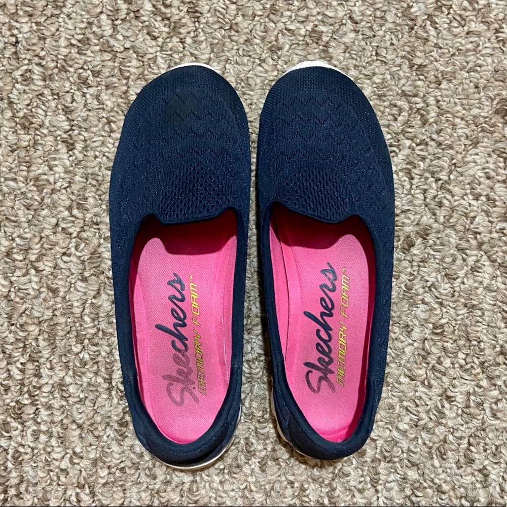 Skechers Memory Foam Slip On Sneakers